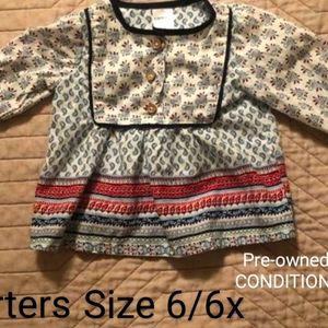 Girls fancy dress blouse